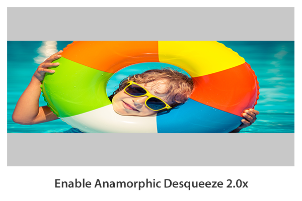 Anamorphic Desqueeze